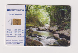 ROMANIA -  Mountain Stream Chip  Phonecard - Roemenië