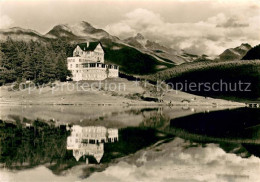 13642852 St Moritz GR Hotel Waldhaus Am Moritzersee Wasserspiegelung Alpen St Mo - Other & Unclassified