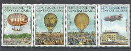 CENTROAFRICANA     YVERT   AEREO   272/75  MNH  ** - Zeppelin