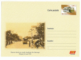 IP 2009 - 19 TRAMWAY, Romania, BUCURESTI - Stationery - Unused - 2009 - Ganzsachen