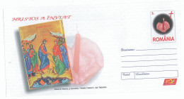 IP 2009 - 14 EASTER, Christ Of The Risen, Orthodox Icon, Romania - Stationery - Unused - 2009 - Interi Postali