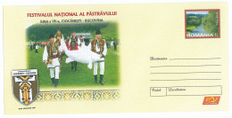 IP 2009 - 39 National Trout Festival, Romania - Stationery - Unused - 2009 - Interi Postali