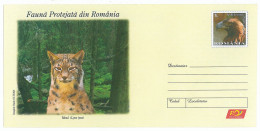 IP 2009 - 40 LYNX, Romania - Stationery - Unused - 2009 - Entiers Postaux