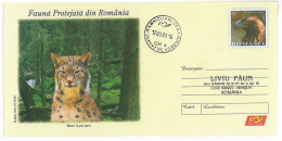 IP 2009 - 040a LYNX, Romania - Stationery - Used - 2009 - Ganzsachen