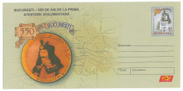 IP 2009 - 43 Bucuresti, DRACULA, Romania - Stationery - Unused - 2009 - Postal Stationery