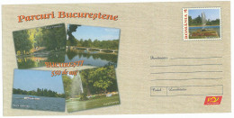 IP 2009 - 44 Parks In Bucharest, Romania - Stationery - Unused - 2009 - Entiers Postaux
