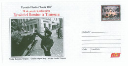 IP 2009 - 51 Timisoara The Revolution, Romania - Stationery - Unused - 2009 - Entiers Postaux