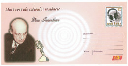 IP 2009 - 57 RADIO, Dinu Ianculescu, Romania - Stationery - Unused - 2009 - Entiers Postaux