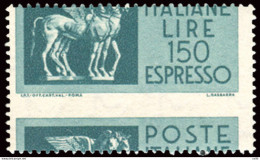 Espresso Lire 150  Varietà Dentellatura Spostata - Variétés Et Curiosités