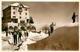 13638292 Mottarone Grand Hôtel En Hiver Des Skieurs Mottarone - Sonstige & Ohne Zuordnung