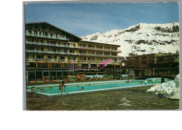 ALPE D'HUEZ 38 - La Piscine  Hôtel La Menandiere Baigneur En Hiver Neige 1978 - Other & Unclassified