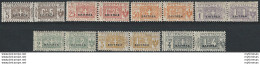 1916 Eritrea Pacchi Postali 7v. MNH Sassone N. 1+3/8 - Other & Unclassified