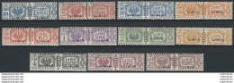 1927-37 Libia Pacchi 11v. MNH Sassone N. 14/24 - Otros & Sin Clasificación