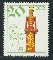 2474 Historische Puppen 20 Pf Kronendöckchen ** - Nuevos