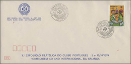 Brasilien: Lesen Bildet, 1 Wert Auf Schmuck-FDC Briefmarkenausstellung Sao Paulo - Autres & Non Classés