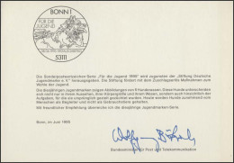 MinKa 19/1995 Jugend: Hunderassen - Sonstige & Ohne Zuordnung