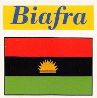 Flag Chromo -  Biafra. - 5 X 5 Cm - Other & Unclassified