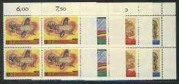 386-389 Jugend Kinderzeichnungen 1971 E-Vbl O.r. Satz ** - Unused Stamps