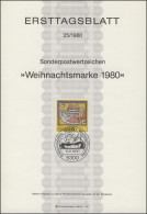 ETB 25/1980 Weihnachten - 1974-1980