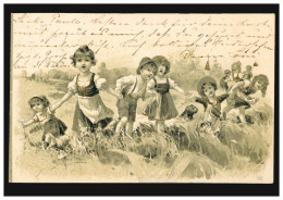 Künstler-Ansichtskarte Kinder Singen Auf Dem Feld, CÖLN 2.5.1903 - Zonder Classificatie