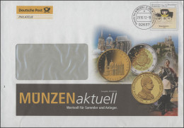 Plusbrief Postkutsche: MÜNZENaktuell Ausgabe 2012/2013, Weiden 29.10.12 - Enveloppes - Neuves