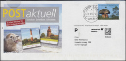 Plusbrief Pfälzerwald Teufelstisch: Leuchttürme Maritime Grüße WEIDEN 30.6.14 - Covers - Mint