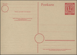 P 953 Ziffer 12 Pfennig Rot, Postfrisch - Postfris