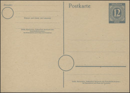 P 954a Ziffer 12 Pfennig Grau, Postfrisch - Neufs