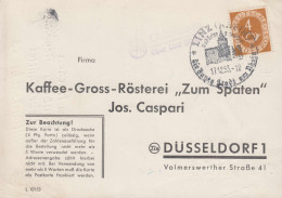 Landpost-Stempel Ohlenberg über Linz Auf Drucksache SSt LINZ 17.12.1953 - Other & Unclassified