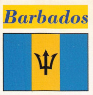 Flag Chromo -  Barbados - 5 X 5 Cm - Otros & Sin Clasificación