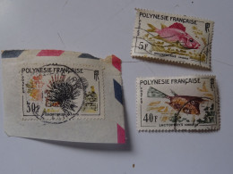 POLYNESIE  Oblitéré  Poissons - Used Stamps