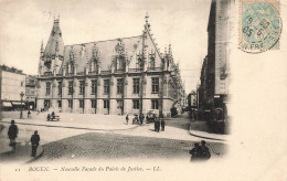 FRANCE - Rouen - Nouvelle Façade Du Palais De Justice - LL - Animé - Carte Postale Ancienne - Rouen