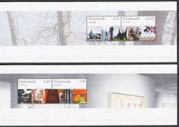 2008. DANMARK. Louisiana Complete Set In Two Small Sheets Never Hinged.  (Michel 1497-1500) - JF544431 - Unused Stamps