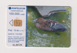 ROMANIA -  Water Birds Chip  Phonecard - Roumanie