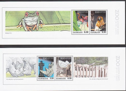 2009. DANMARK. ZOOLOGISK HAVE Complete Set In TWO Small Sheet Never Hinged.  (Michel 1530-1533) - JF544441 - Unused Stamps