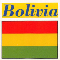 Flag Chromo -  Bolivia - 5 X 5 Cm - Autres & Non Classés