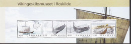 2004. DANMARK. VIKINGESKIBSMUSEET I ROSKILDE Complete Set In One Small Sheet Never Hing... (Michel 1377-1380) - JF544443 - Unused Stamps