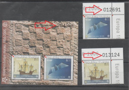 Croatia 2005, MNH, Michel 734 - 735 And Bl 27, Numerated,  Europa 50 Years Of Europa CEPT Issues - Kroatië