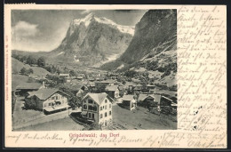 AK Grindelwald, Ortsansicht, Das Dorf  - Grindelwald