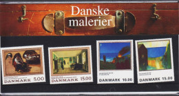 1994. DANMARK. Frimærkekunst (art) 2 Different Complete Set In Official Folder (SM 19)... (Michel 1092-1093+) - JF544454 - Ongebruikt