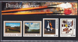 1993. DANMARK. Frimærkekunst (art) 2 Different Complete Set In Official Folder (SM 13)... (Michel 1068-1069+) - JF544456 - Ongebruikt