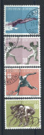 Liechtenstein N°327/30 Obl (FU) 1958 - Sports Divers - Gebraucht