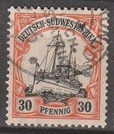 Deutsch SüdWest-Afrika   .    Michel   .   28      .     O     .      Gestempelt - German South West Africa