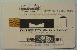 RUSSIA - Chip - Satellite Card - Marsat - Trans Sprint  - Used - Russland