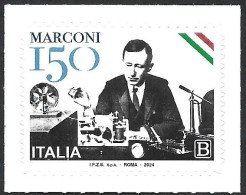 ITALIA - 2024  Guglielmo Marconi - 2021-...: Nieuw/plakker
