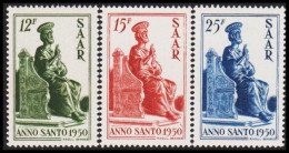 1950. Saar. Heiliges Jahr ANNO SANTO Complete Set Never Hinged. (MICHEL 293-395) - JF544467 - Ongebruikt