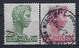 Italy 1957-74  San Giorgio (o) Mi.981-982 X A - 1946-60: Used