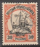 Deutsch SüdWest-Afrika   .    Michel   .   28      .     O     .      Gestempelt - German South West Africa