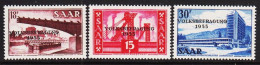 1957. SAAR. VOLKSBEFRAGUNG 1955 Complete Set. NEVER Hinged.  (Michel 362-364) - JF544486 - Nuevos