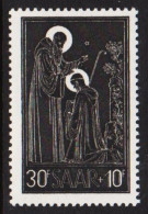 1953. SAAR. Benediktiner-Abtei Tholey 30 + 10 Fr. NEVER Hinged.  (Michel 347) - JF544489 - Unused Stamps